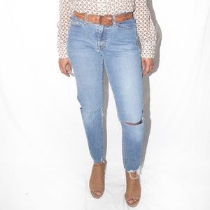 Vintage Polo skinny distressed jeans